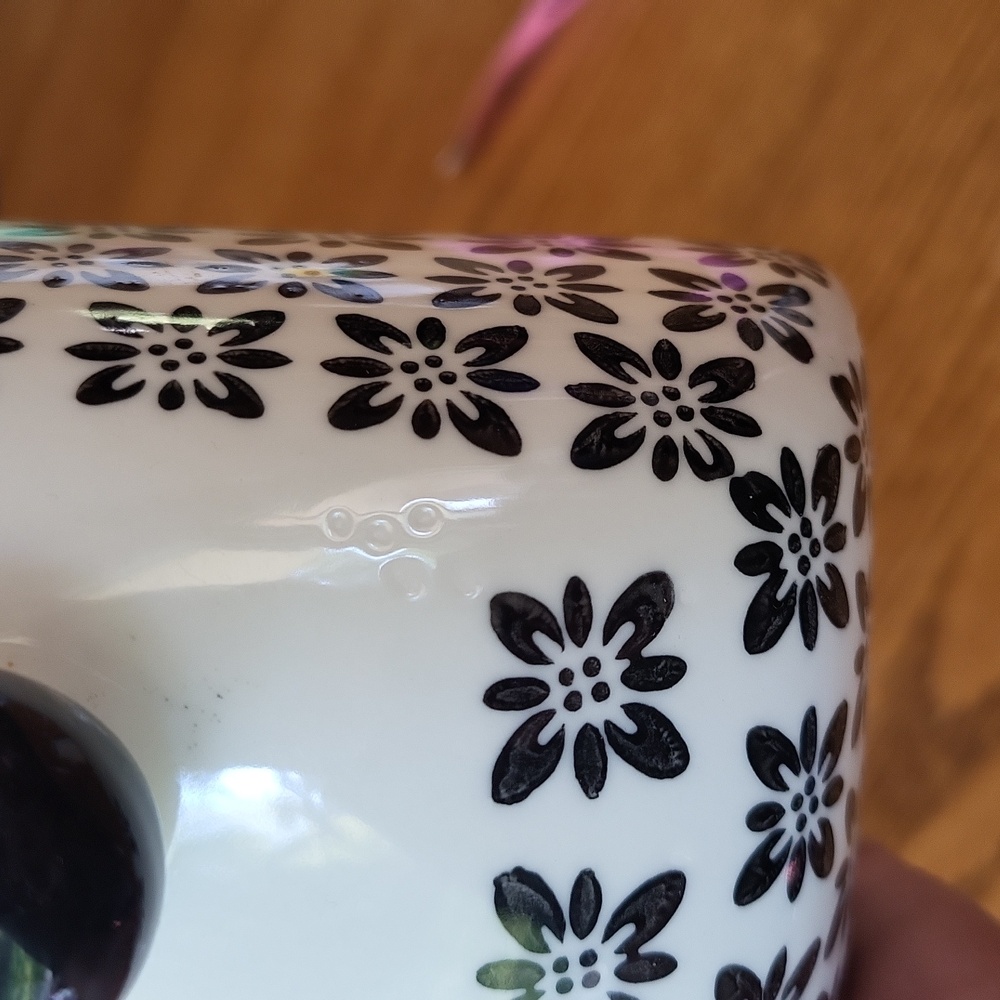 Signature Housewares Black and white Butter dish - Picture 8 of 8